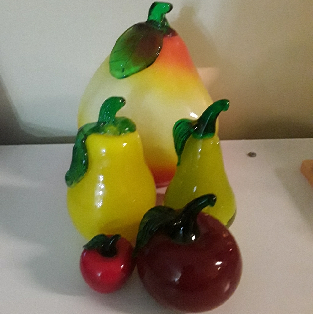 Murano Art Glass Fruit!